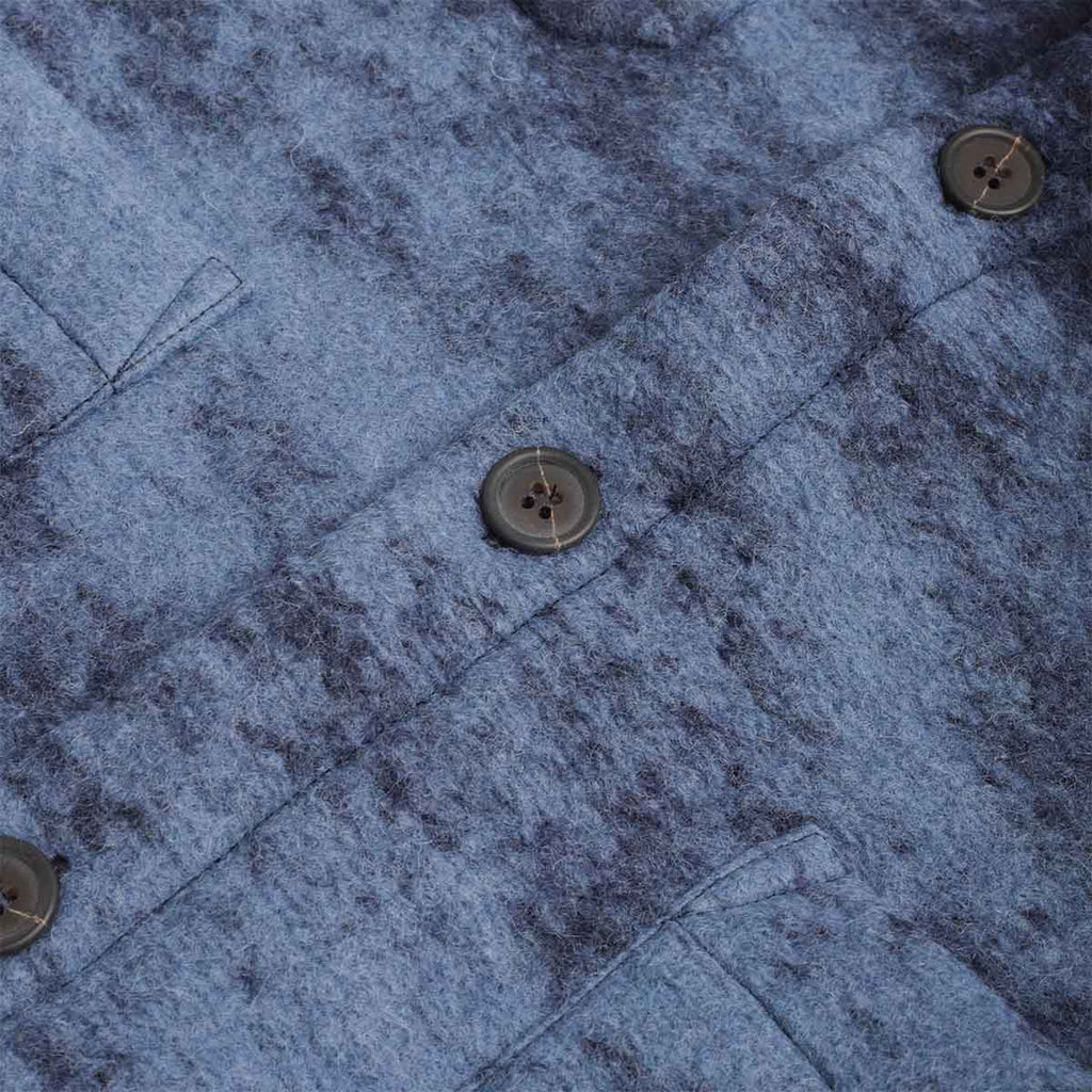 Universal Works Cloud Camo Knit Cardigan
