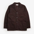 Universal Works Dizzy Jacket, Brown Twill, Detail Shot 1