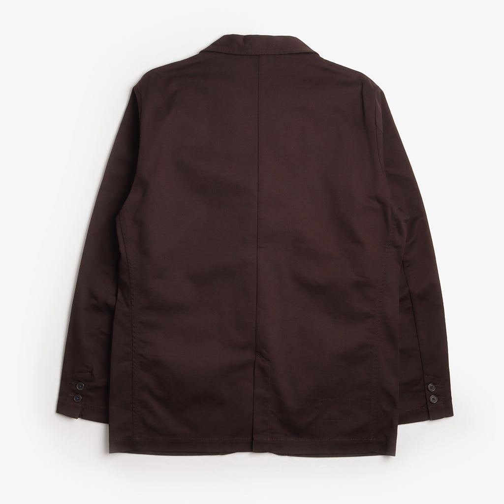 Universal Works Dizzy Jacket, Brown Twill, Detail Shot 2