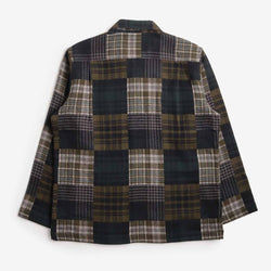 thumbnail Universal Works Dockside Jacket, Japanese Patchwork Green, Detail Shot 4