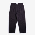 Universal Works Double Pleat Pant, Black, Detail Shot 2