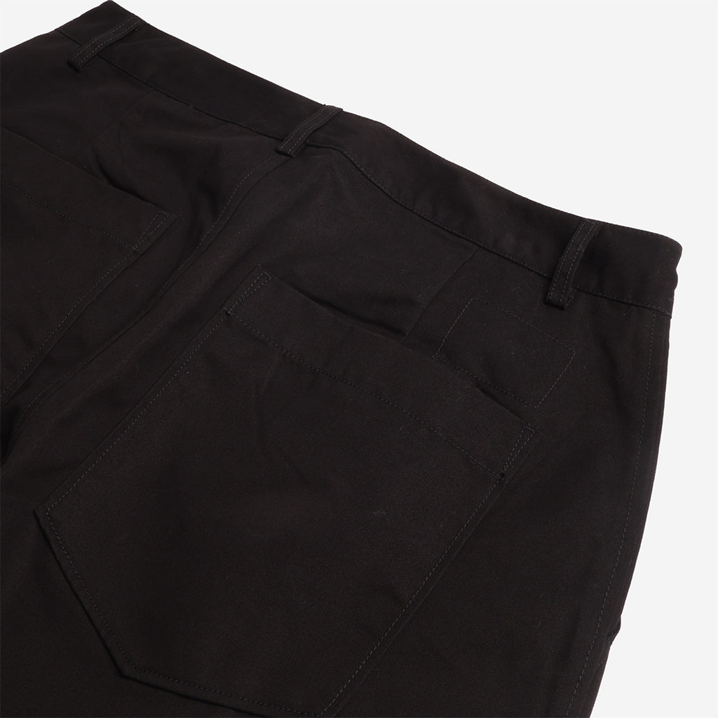 Universal Works Duke Pant, Brushed Polytech Black, Detail Shot 5