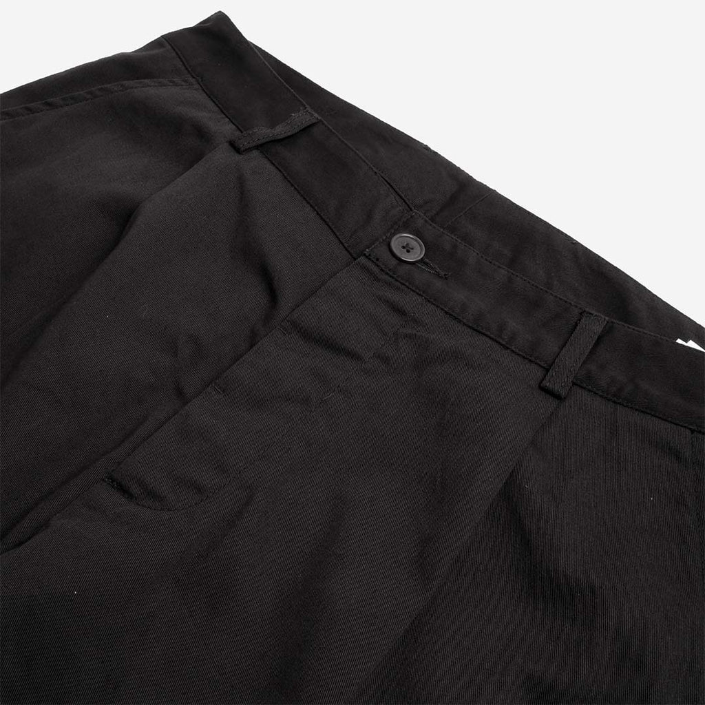 Pleated waistband detail, Universal Works Duke Pant