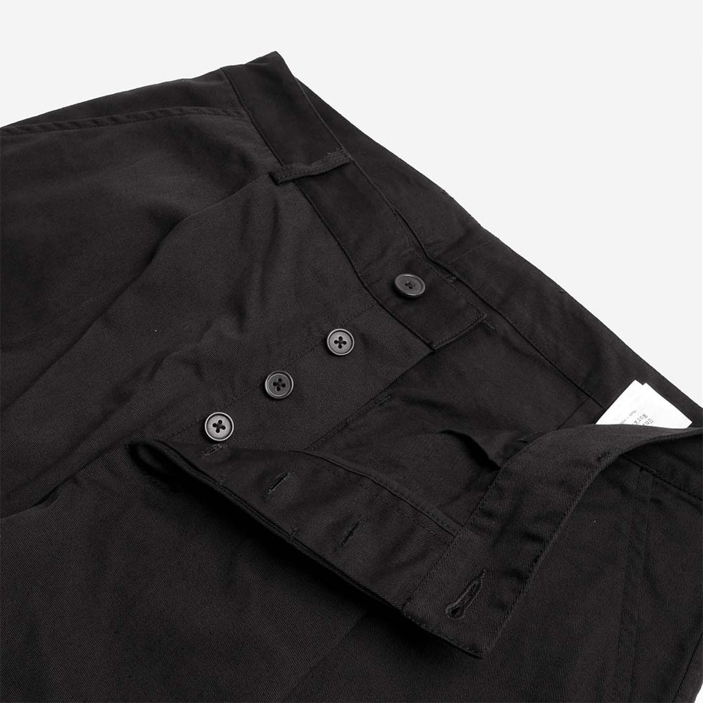 Button fly detail, Universal Works Duke Pant
