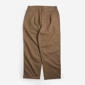Universal Works Duke Pant, Brushed Polytech Khaki, Detail Shot 1
