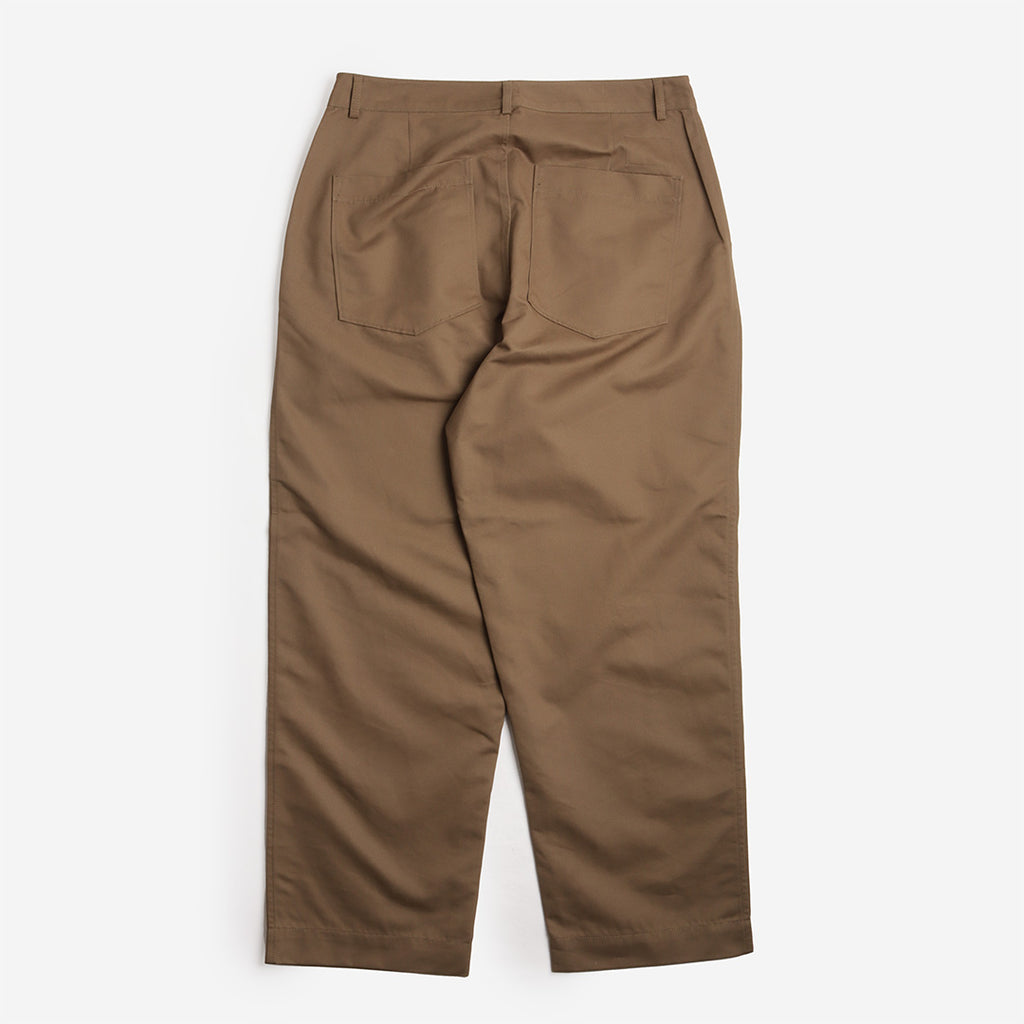Universal Works Duke Pant, Brushed Polytech Khaki, Detail Shot 5