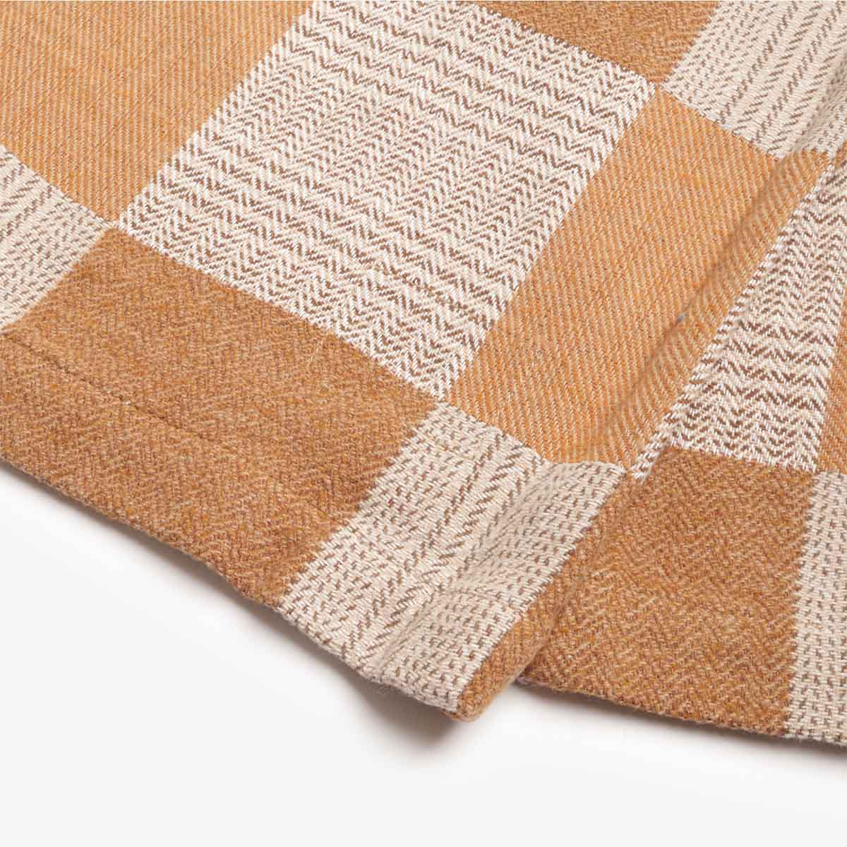 Universal Works Easy Jacket, Sand Japanese Patchwork, Detail Shot 5
