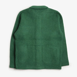 thumbnail Universal Works Field Jacket, Wool Fleece Green, Detail Shot 2