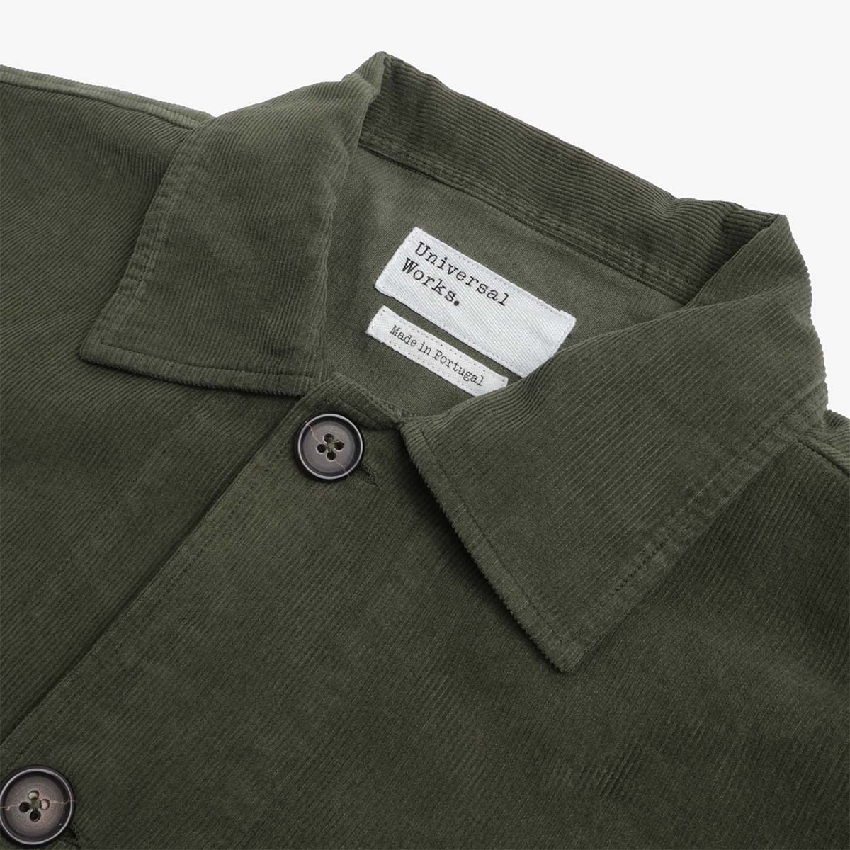 Universal Works Fine Cord Bakers Overshirt
