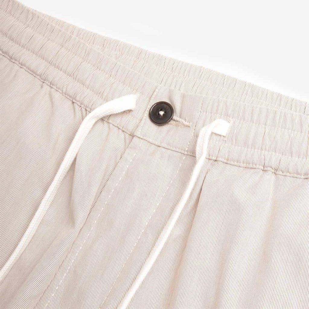 Universal Works Hi Water Pant, Brown Kennedy Stripe, Detail Shot 3