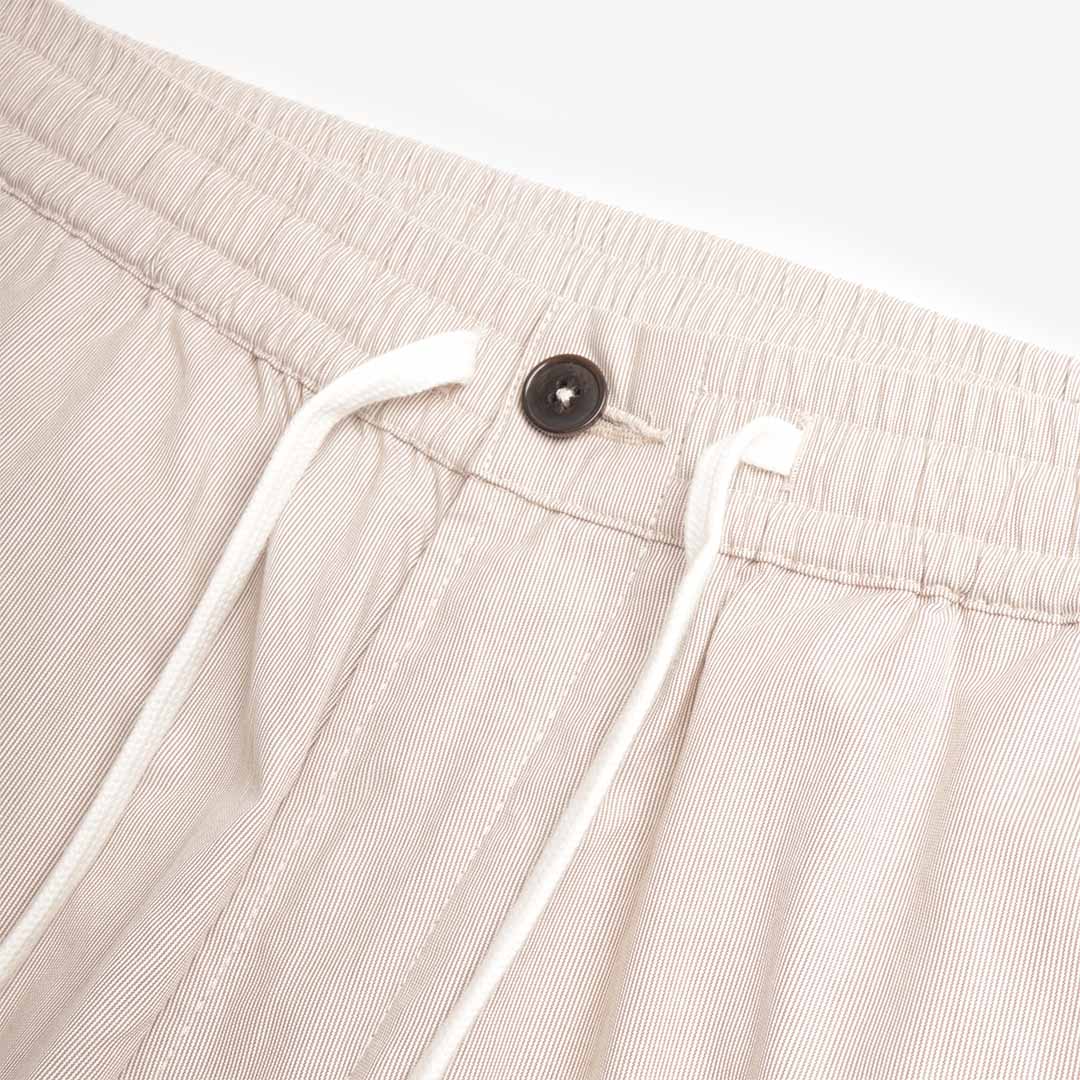 main Universal Works Hi Water Pant, Brown Kennedy Stripe, Detail Shot 3