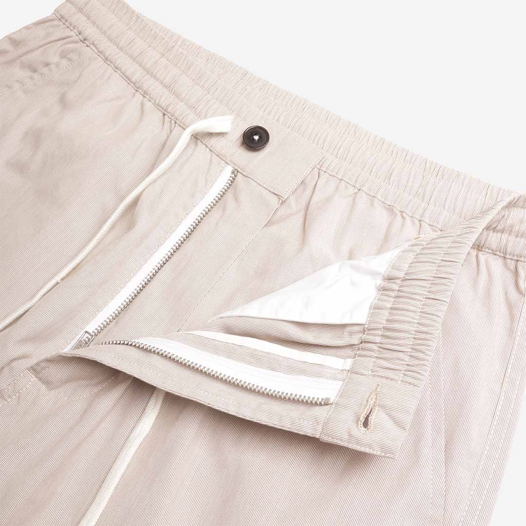 main Universal Works Hi Water Pant, Brown Kennedy Stripe, Detail Shot 4