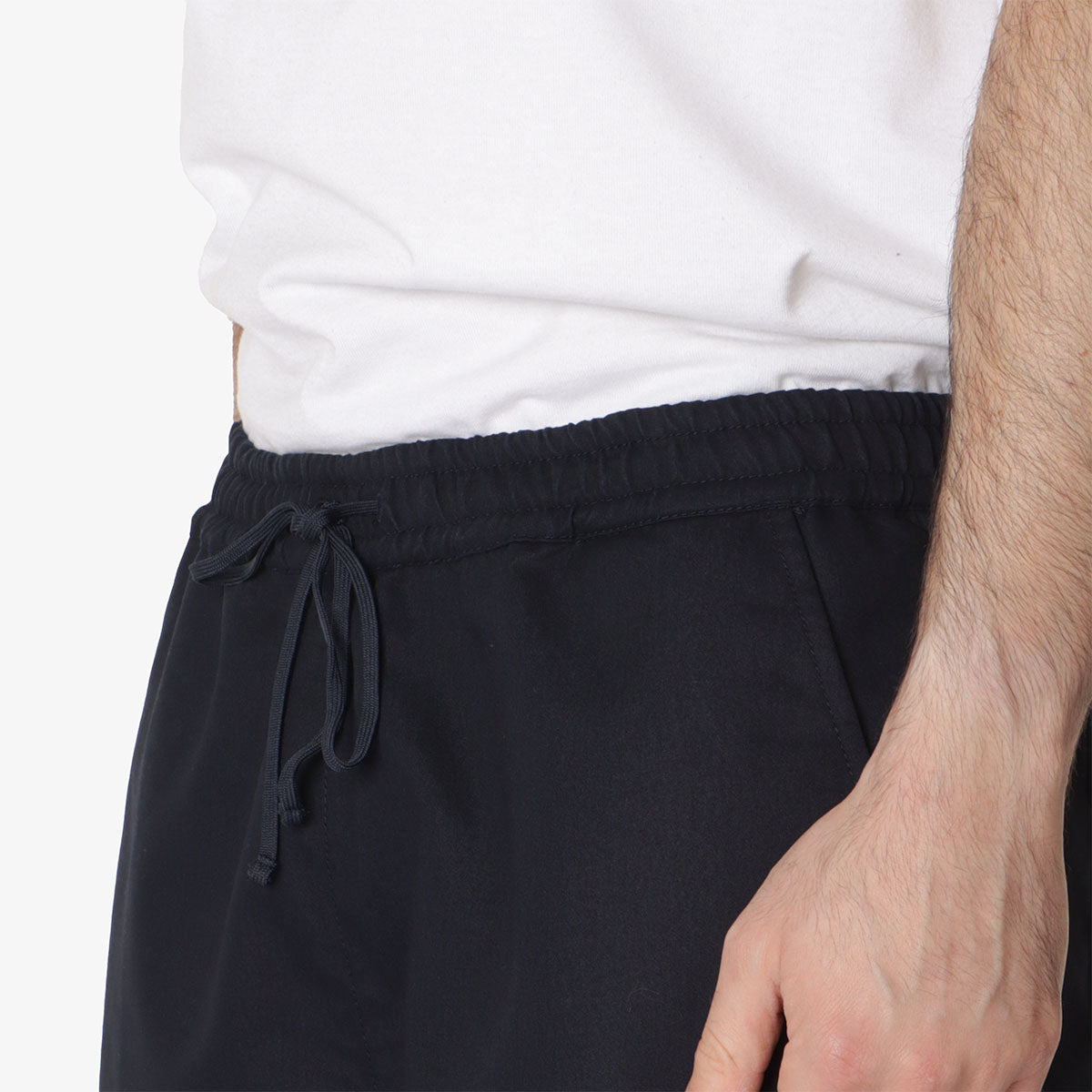 Universal Works Judo Pant, Brushed Polytech Navy, Detail Shot 2