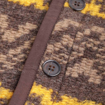 Universal Works Lancaster Jacket, Moroccan Rug Fleece, Detail Shot 3