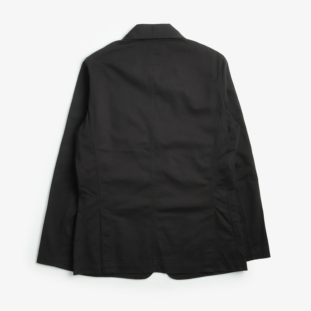 Universal Works London Jacket, Black Twill, Detail Shot 4
