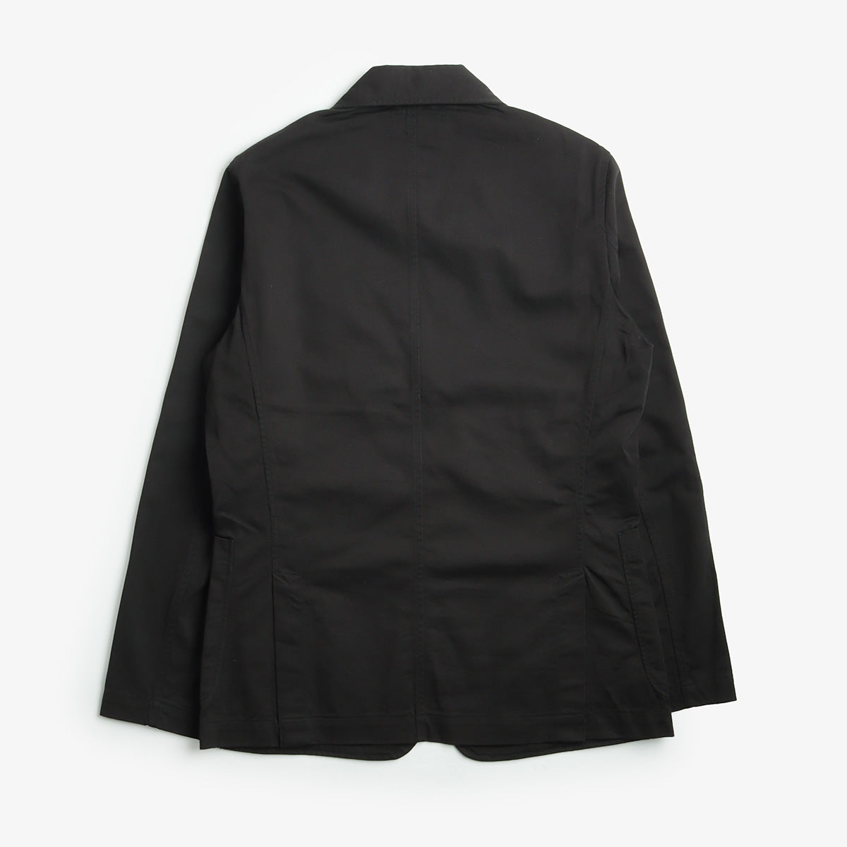 Universal Works London Jacket, Black Twill, Detail Shot 4