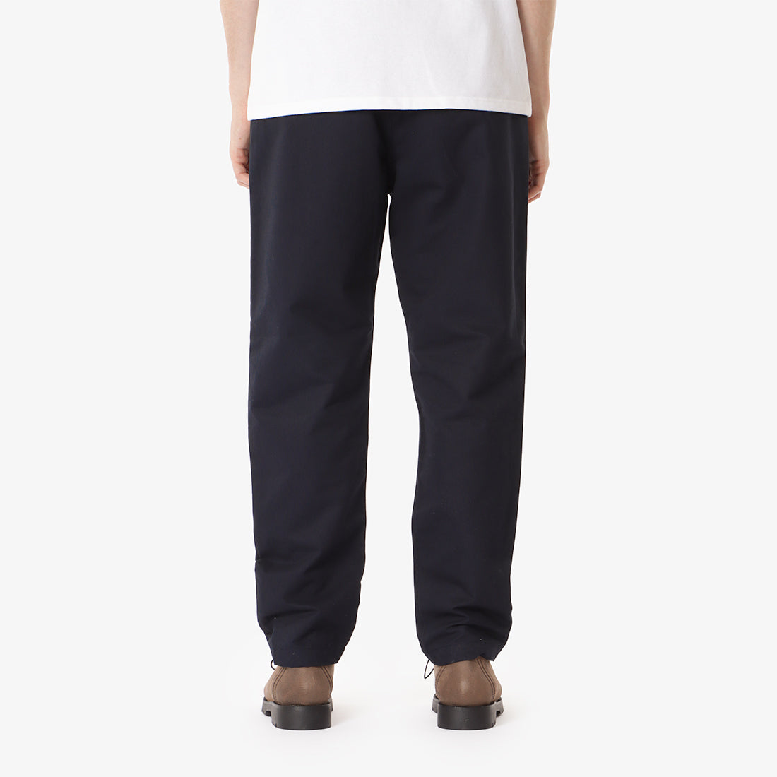 main Universal Works Military Chino Pant, Navy Brushed Polytech, Detail Shot 2