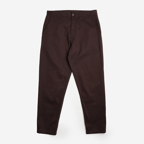 Universal Works Military Chino Pant, Brown Twill, Detail Shot 1