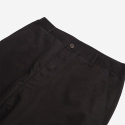thumbnail Universal Works Military Chino Pant, Brushed Polytech Black, Detail Shot 2
