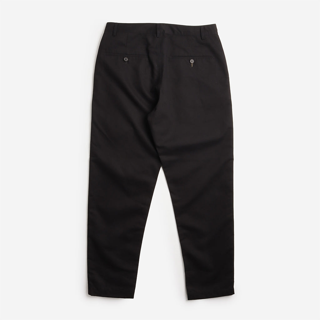 Universal Works Military Chino Pant, Brushed Polytech Black, Detail Shot 4