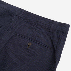 thumbnail Universal Works Military Chino, Navy Derby Stripe, Detail Shot 4