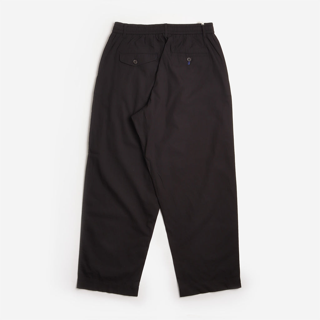 Universal Works Oxford Pant, Black Broadcloth, Detail Shot 2