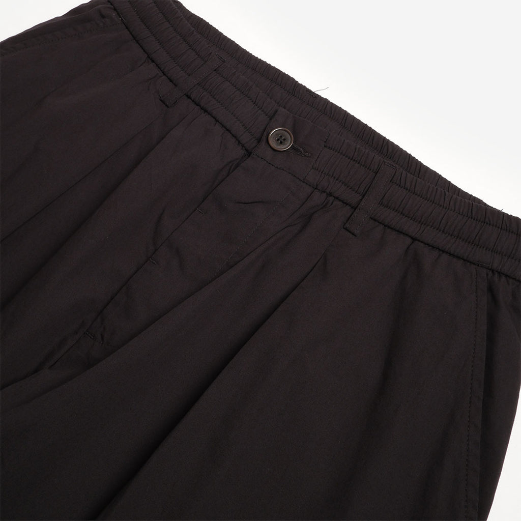 Universal Works Oxford Pant, Black Broadcloth, Detail Shot 3