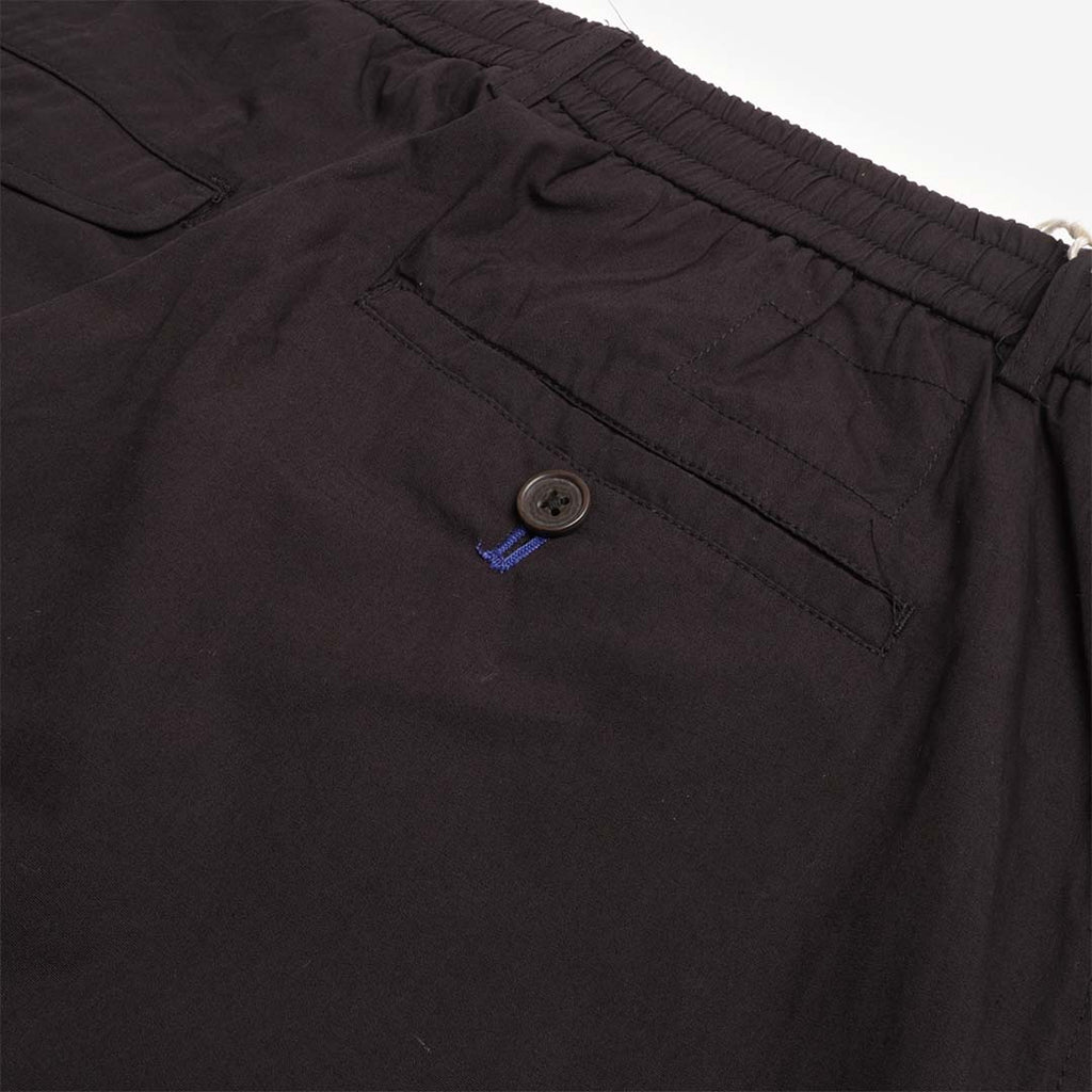 Universal Works Oxford Pant, Black Broadcloth, Detail Shot 5