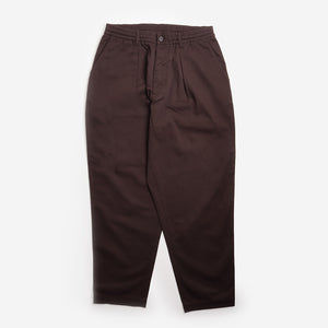 Universal Works Pleated Track Pant - Brown