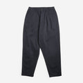 Universal Works Pleated Track Pant in Navy, front view
