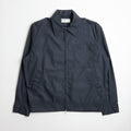 Universal Works Rose Bowl Jacket, Navy Recycled Poly Tech, Detail Shot 1