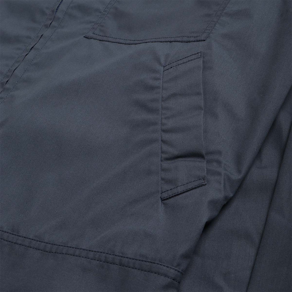 Universal Works Rose Bowl Jacket, Navy Recycled Poly Tech, Detail Shot 3