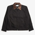 Universal Works Rose Bowl Jacket, Black Works Twill, Detail Shot 1