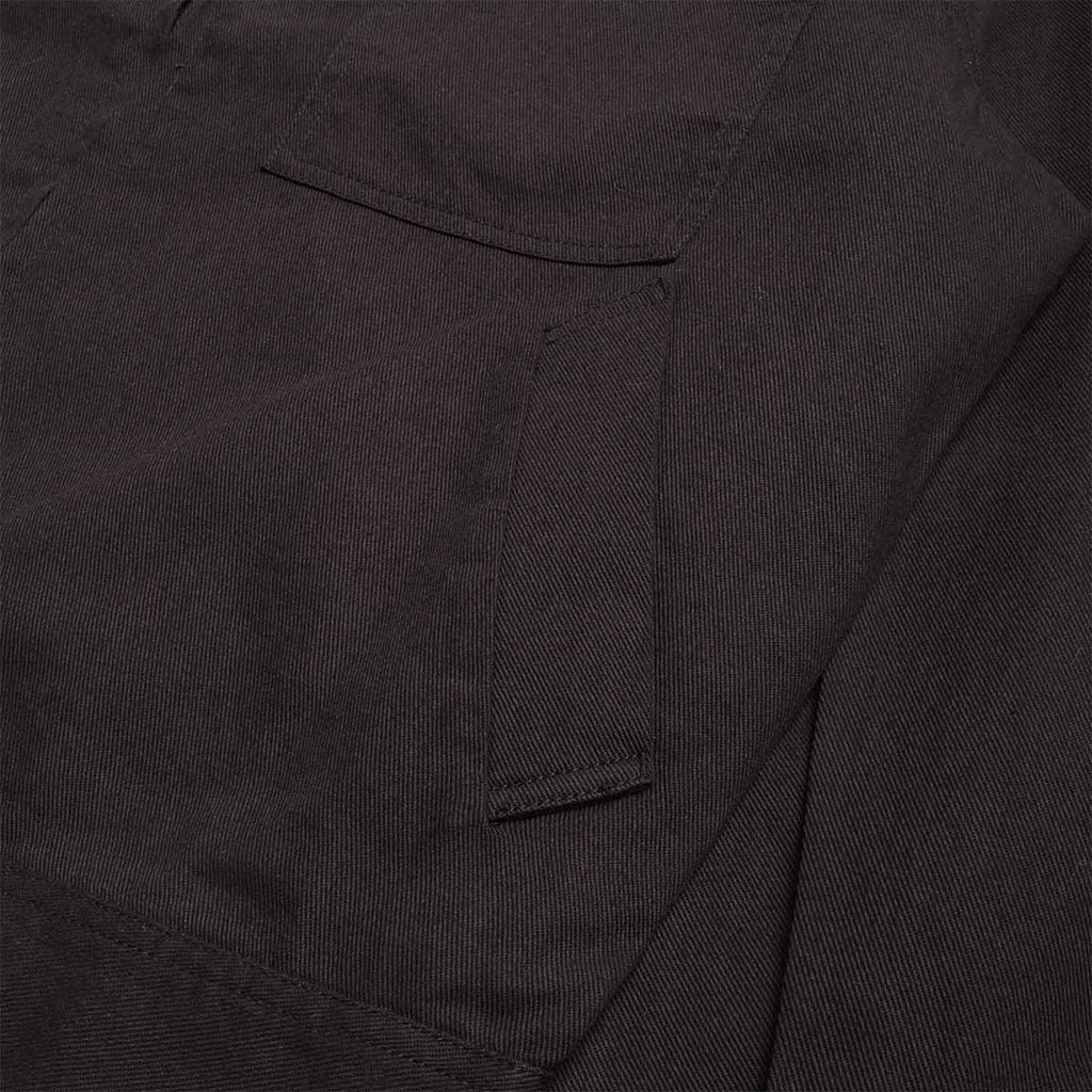 Universal Works Rose Bowl Jacket, Black Works Twill, Detail Shot 3