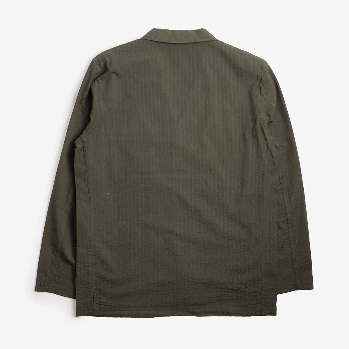 Universal Works Three Button Universal Works Three Button Jacket - Merida Seersucker Olive – Urban ...