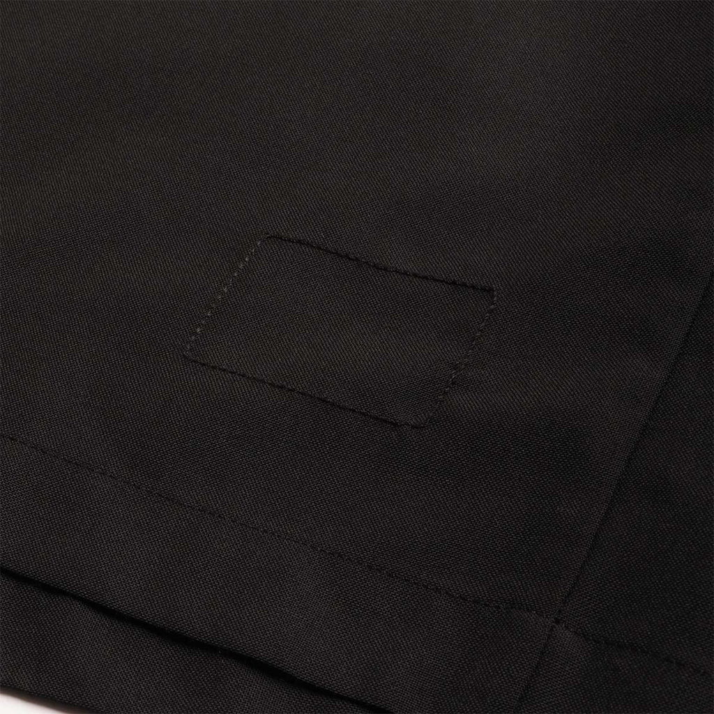 Universal Works Two Button Jacket, Black Tropical Suiting, Detail Shot 6