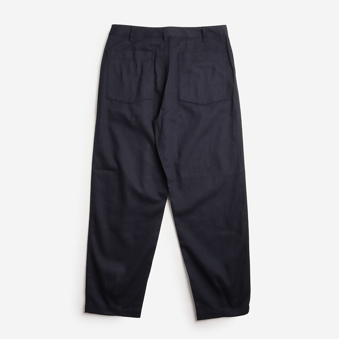 main Universal Works Utility Pant, Navy Twill, Detail Shot 4