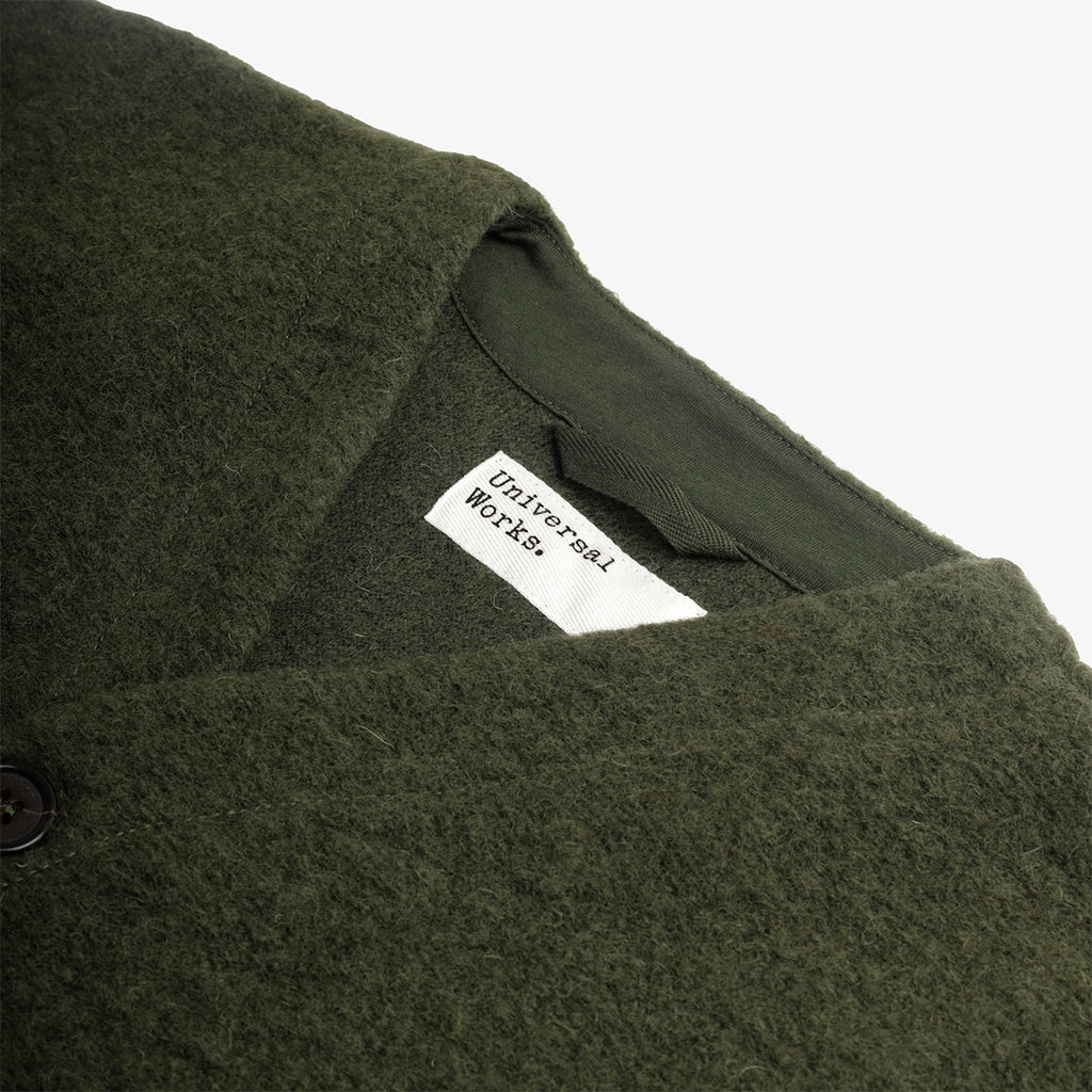 Universal Works Wool Fleece Cardigan