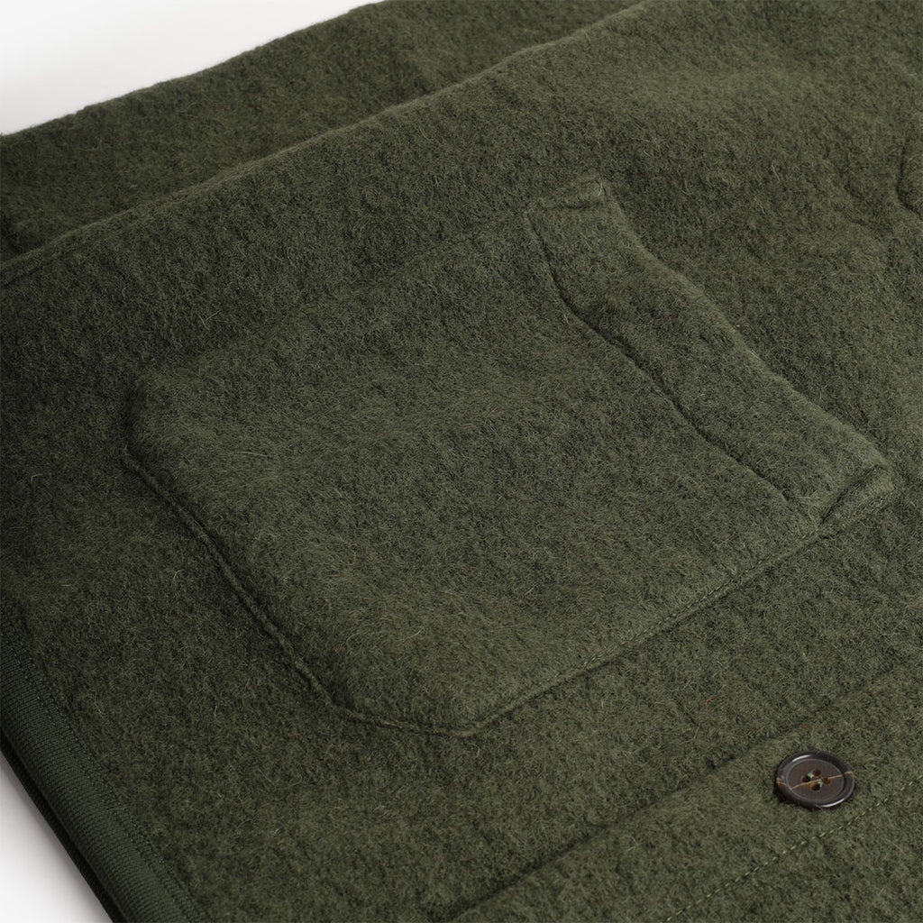 Universal Works Wool Fleece Cardigan