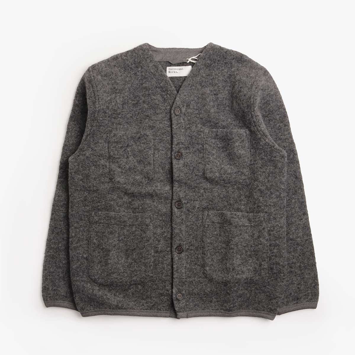 Universal Works Wool Fleece Cardigan