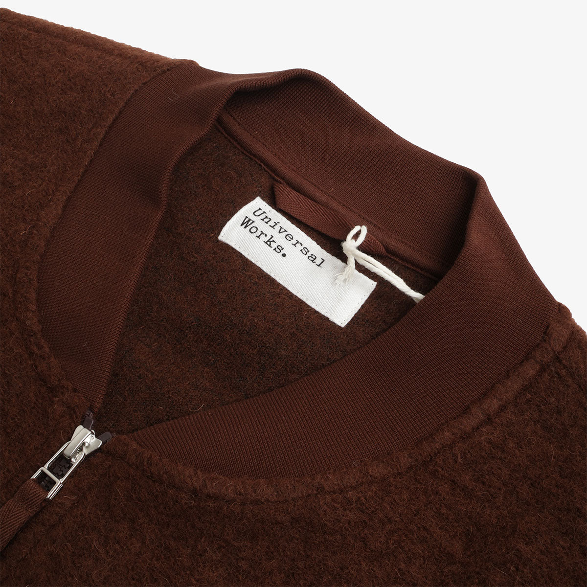 Universal Works Wool Fleece Zip Bomber