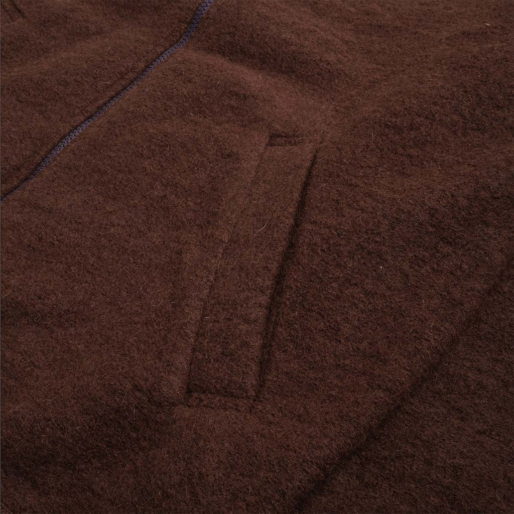 Universal Works Wool Fleece Zip Bomber