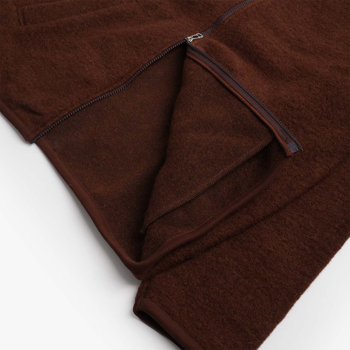 Universal Works Wool Fleece Zip Bomber