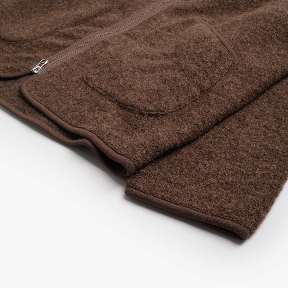 Universal Works Wool Fleece Zip Liner Jacket