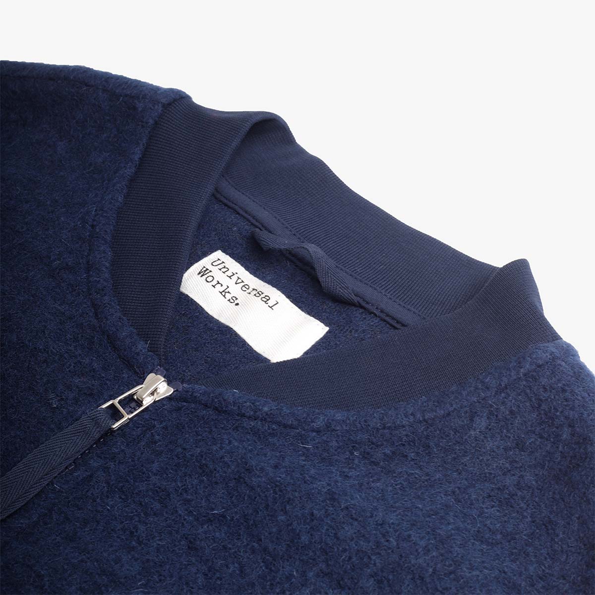 Universal Works Wool Fleece Zip Waistcoat