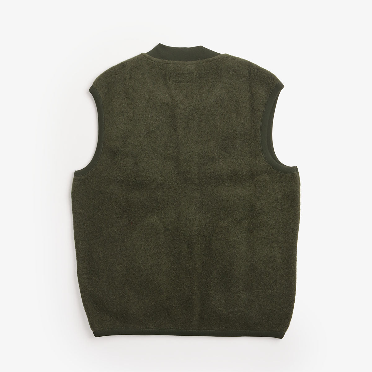 Universal Works Wool Fleece Zip Waistcoat