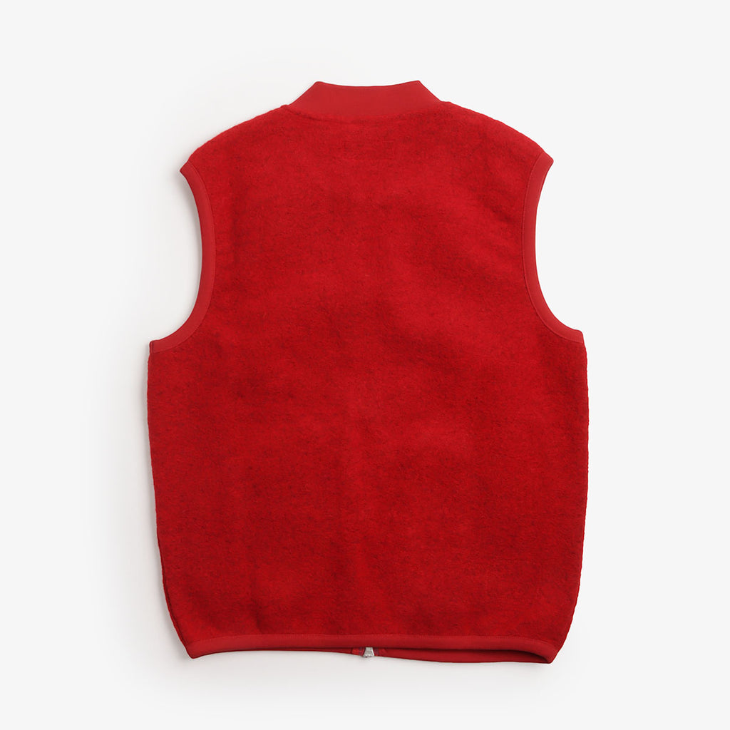 Universal Works Wool Fleece Zip Waistcoat