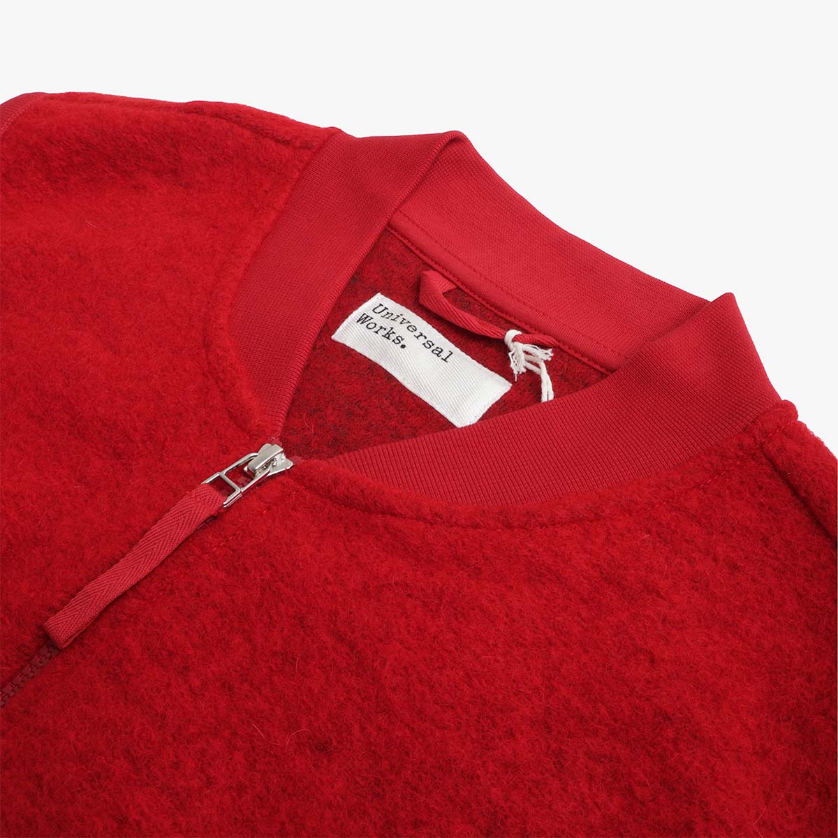 Universal Works Wool Fleece Zip Waistcoat
