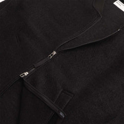 thumbnail Universal Works Zip Bomber, Wool Fleece Black, Detail Shot 3