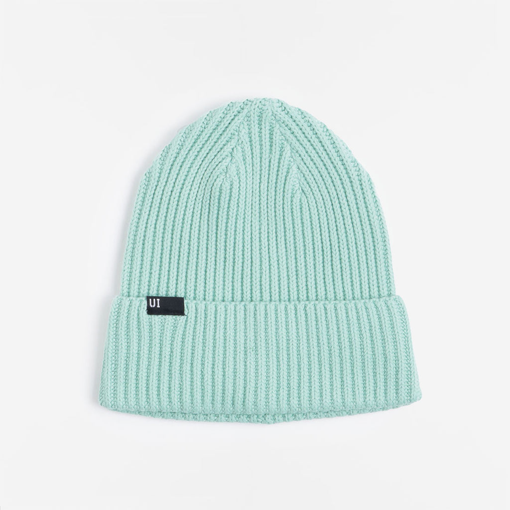 Urban Industry Palmer Beanie, Turquoise, Detail Shot 1